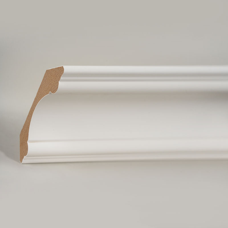 MDF-kruunulista (Filler-Primed & Pearl White) 3/4' x 3 3/8'
