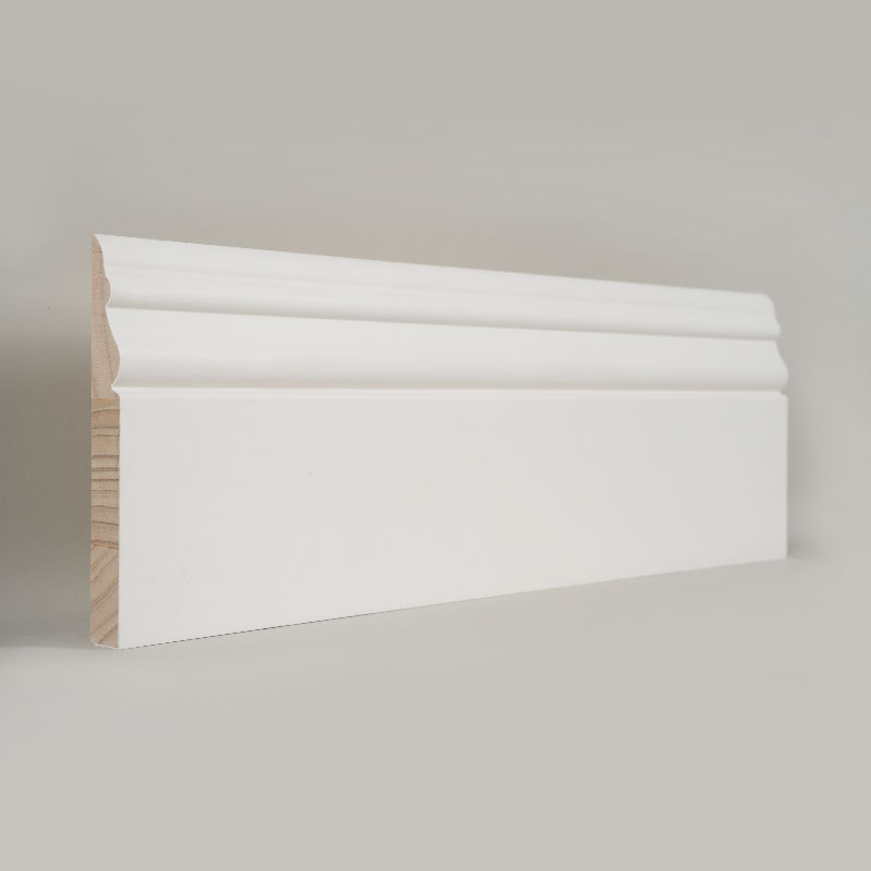 Mäntyjalkalista (Filler-Primed & Pearl White) 3/5' x 5'