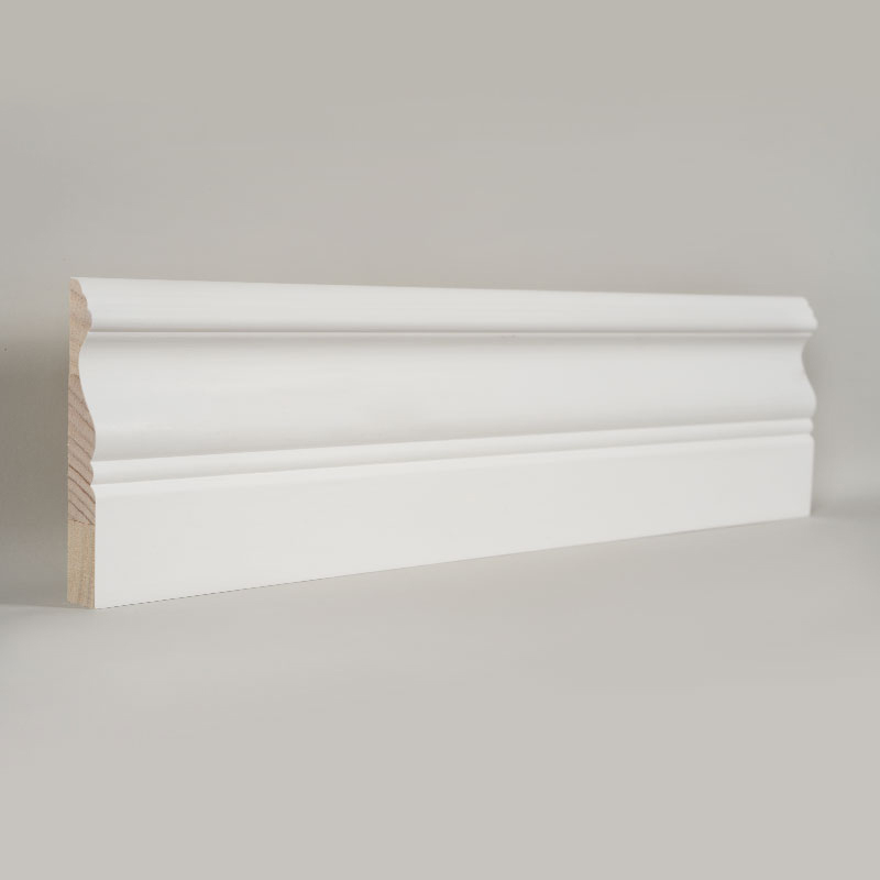 Mäntyjalkalista (Filler-Primed & Pearl White) 3/5' x 4'