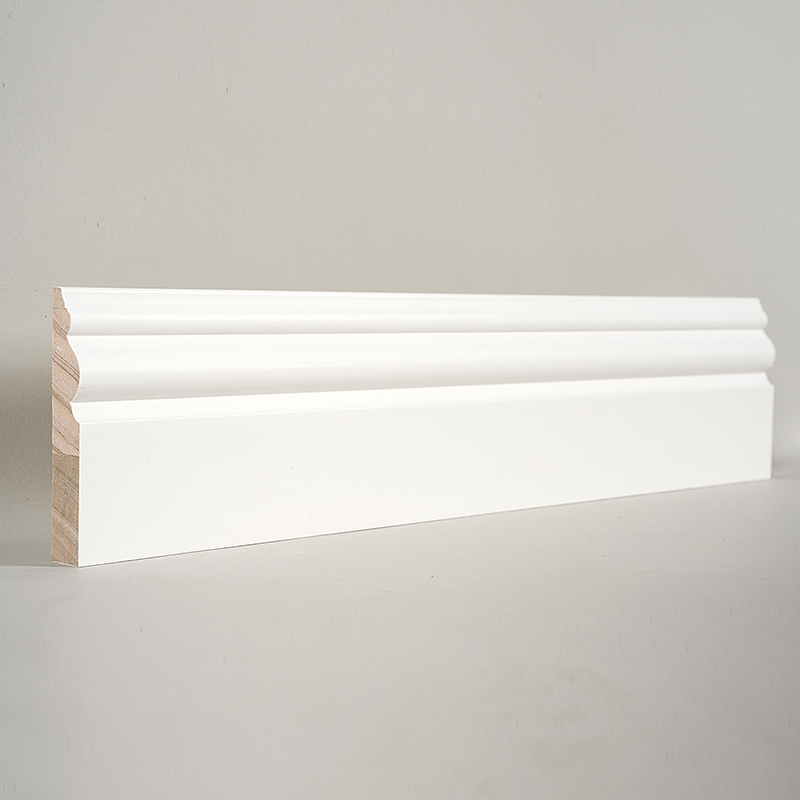 Mäntyjalkalista (Filler-Primed & Pearl White) 3/5' x 3 7/16'