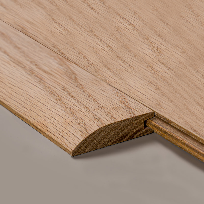 Valkoinen tammikokonainen tukkien supistin (Maali keskeneräinen) - Tammi Natural Color 3/5'x1 31/32'