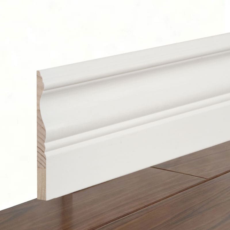 Mäntyjalkalista (Filler-Primed & Pearl White) 3/5' x 4'